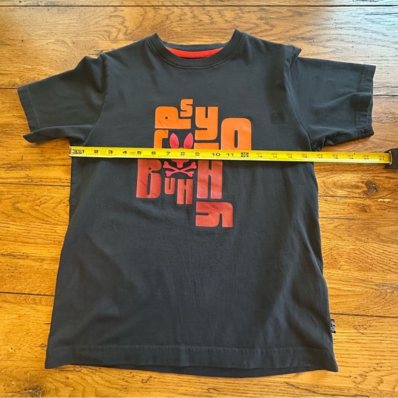 Psycho Bunny Kids Lyons Flocking Graphic Tee Size Large 14/16 - Picture 2 of 11